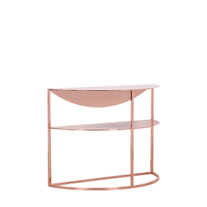 Scallop Side Table | Metal